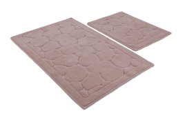 Mijölnir Parma - Powder Juego de alfombrillas de baño de algodón